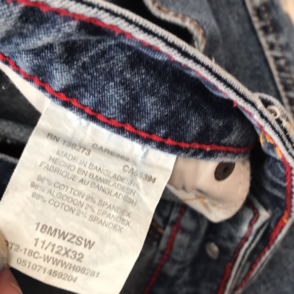 Wrangler womens 11/12 x 32 stretch jeans - Picture 5 of 7